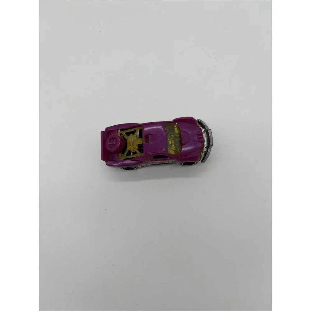 3 Vintage Hot Wheels Cars. Red Dodge , purple Off Track  Racer‎ And Yellow Chevy